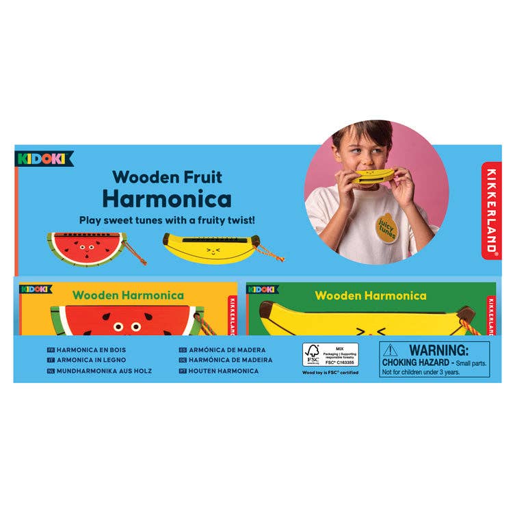 Kidoki Wooden Fruit Harmonica