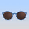 Round Sunglasses | Cloudy Blue: Baby (Ages 0-2) / Grey Polarized Lens