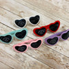 Heart Sunglasses | Cranberry: Junior (Ages 5+) / Grey Polarized Lens