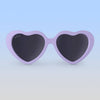 Heart Sunglasses | Lilac: Toddler (Ages 2-4) / Rose Gold Polarized Lens