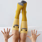 Happy Face Knee High Socks