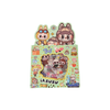 Labubu Stickers Cute Cartoon Character Decals DIY Scrapbooking & Craft Supplies: Red