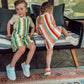 Rainbow Stripe Romper