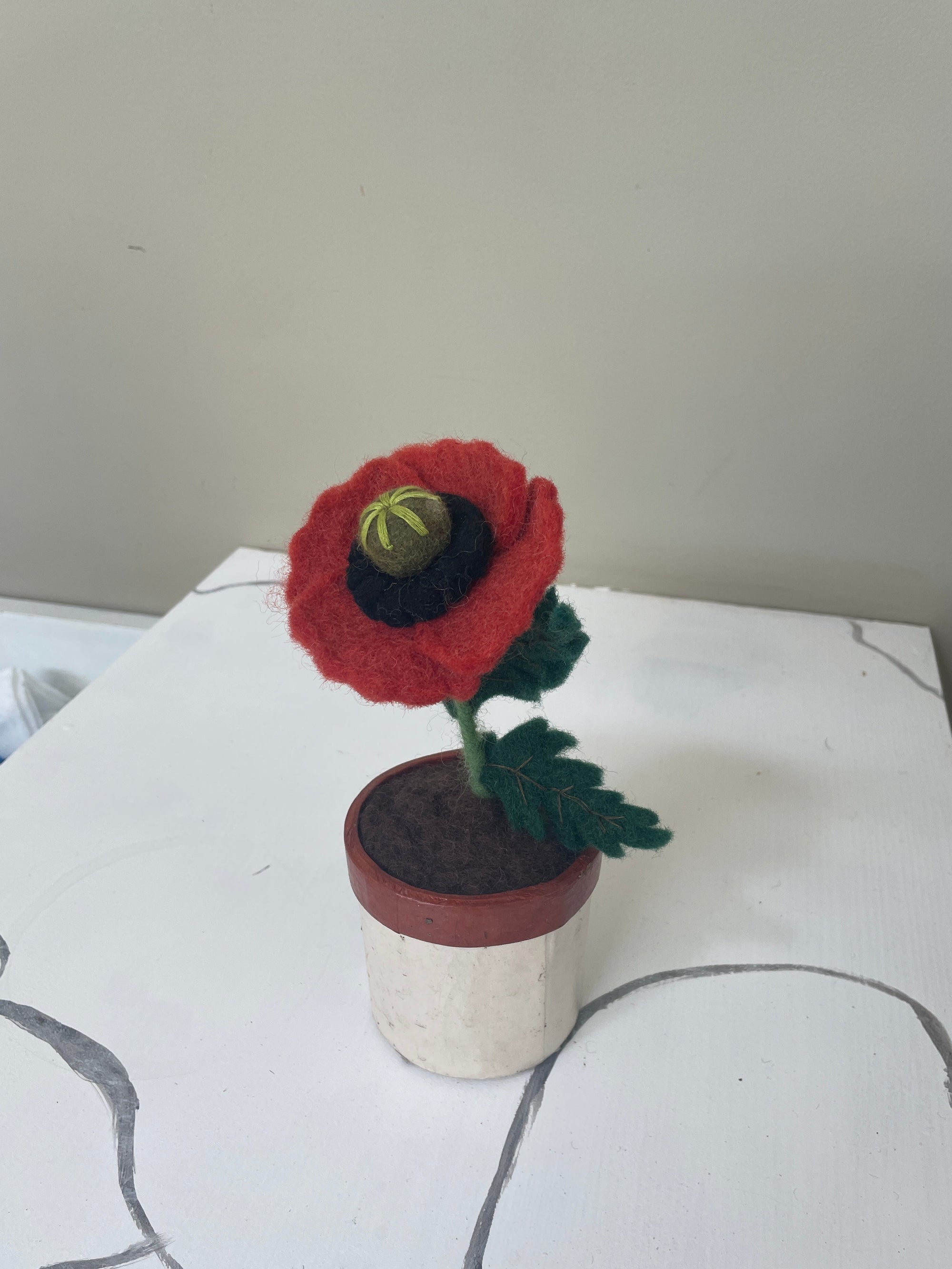Assorted Felt Potted Plants