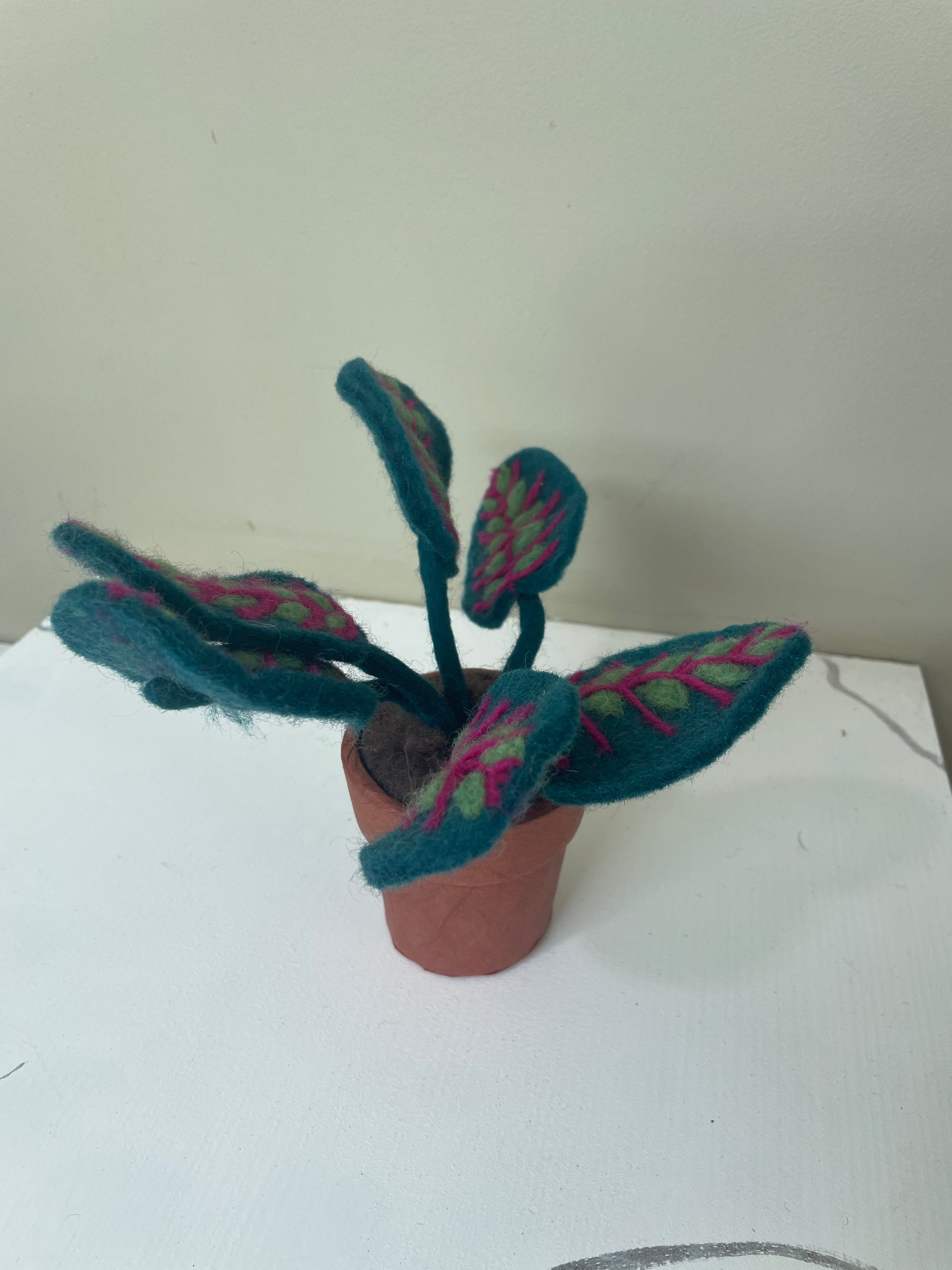 Assorted Felt Potted Plants