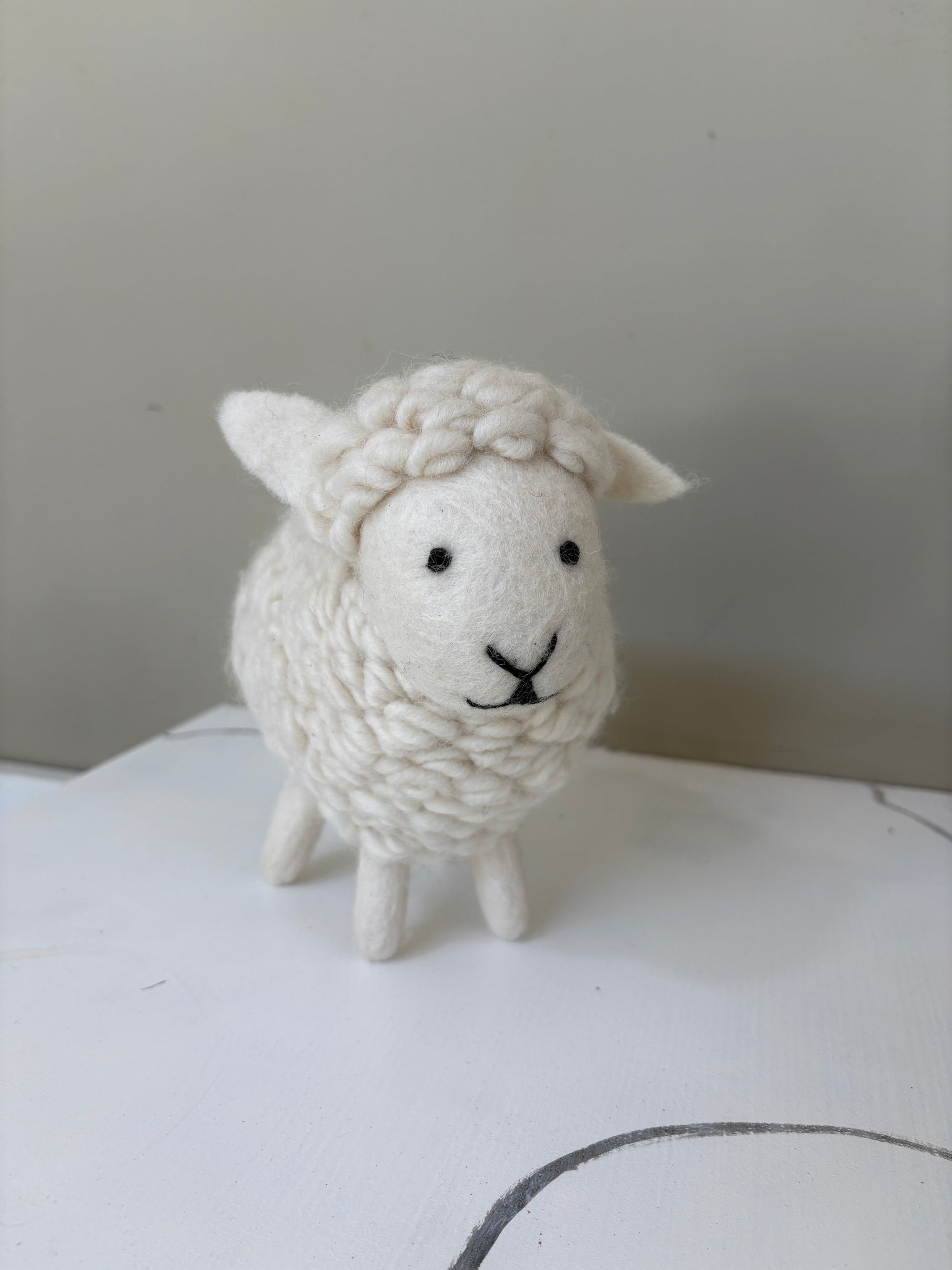 Woolly Felt Sheep