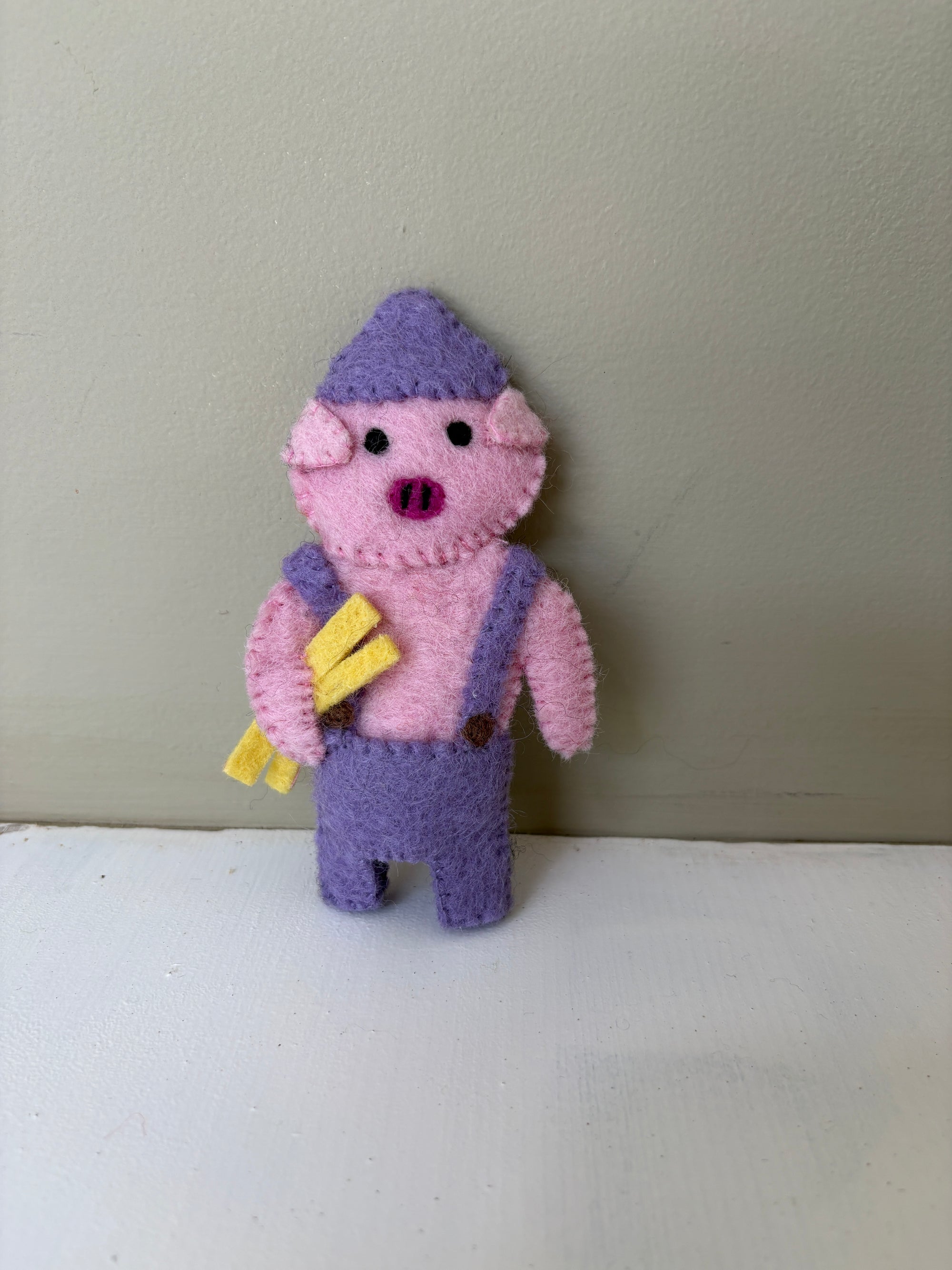 Felt Three Little Pigs Set