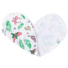 Baby Burp Cloth and Wraparound Bib (Florida Floral)