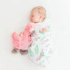 Florida Baby Muslin Swaddle Blanket (Floral)