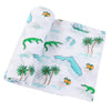 Florida Baby Muslin Swaddle Blanket
