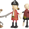 Wooden Bending Dolls Pirate