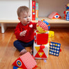The Baby Bauhaus Activity Set, 4 Soft Objects, Montessori