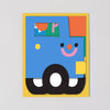 'Birthday Truck'  Fold Out Kid's Birthday Card