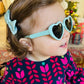 Heart Sunglasses: Aqua 2-4 yrs