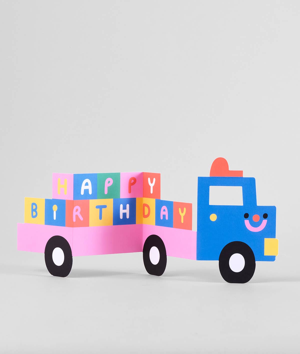 'Birthday Truck'  Fold Out Kid's Birthday Card