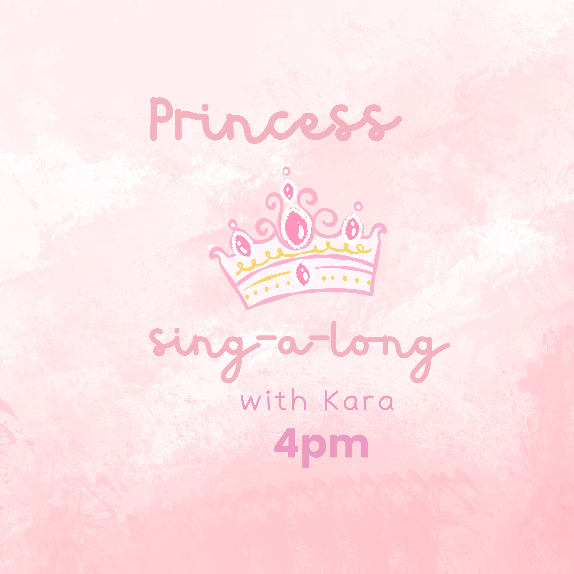 Princess sing-a-long with Kara