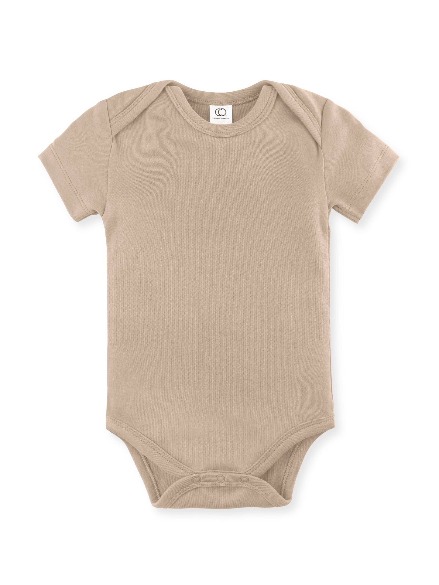 Short Sleeve Baby Bodysuit (Organic)