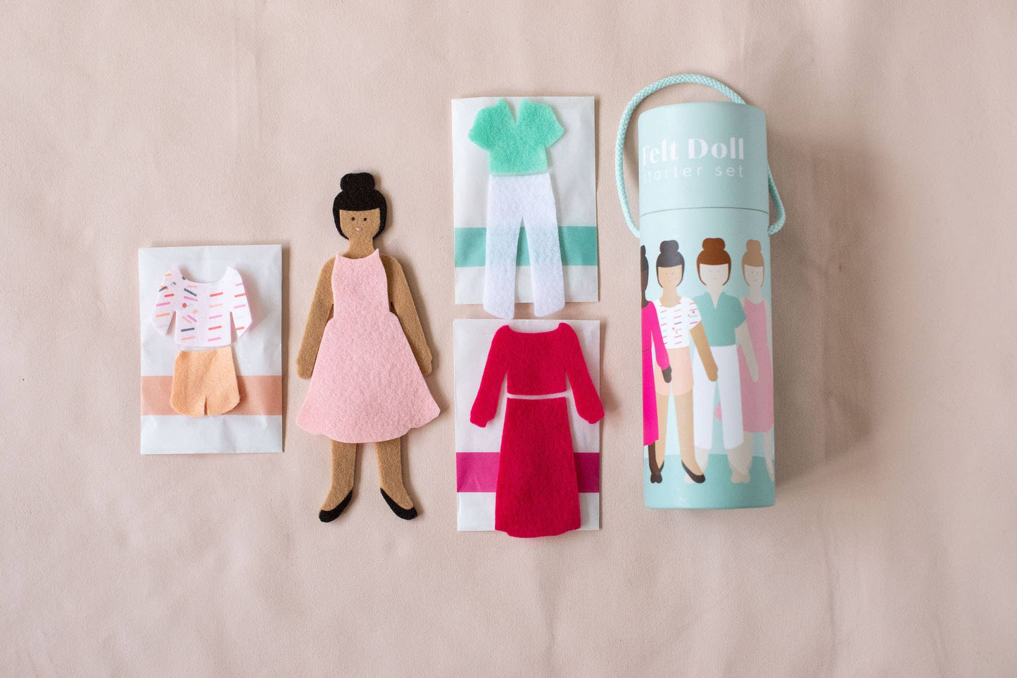Felt Girl Doll Kit