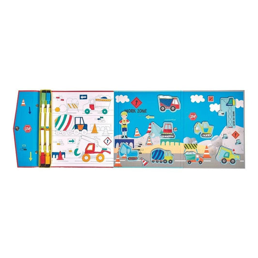 Construction Magnetic Play Case