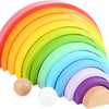 XL Wooden Rainbow Playset