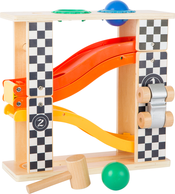 Transparent Marble Run