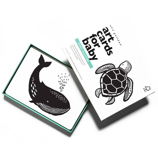 Ocean Newborn Art Cards