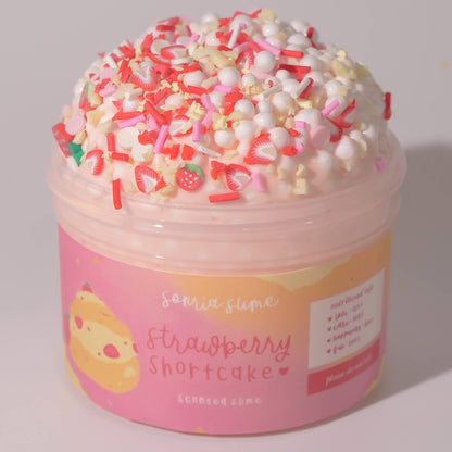 Strawberry Shortcake Ice Cream Slime - 7oz