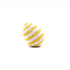 Easter Egg Yellow Striped