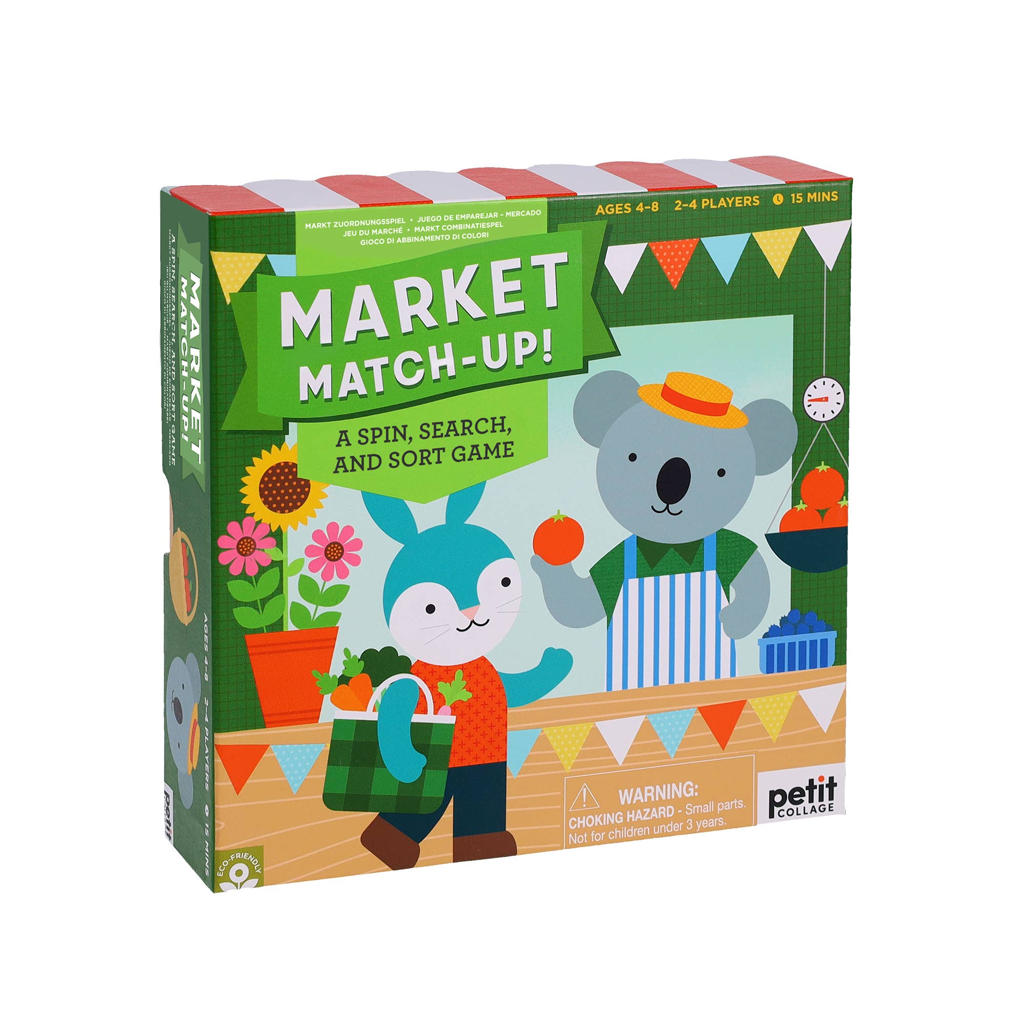 Market Match-Up!: A Spin, Search, and Sort Game