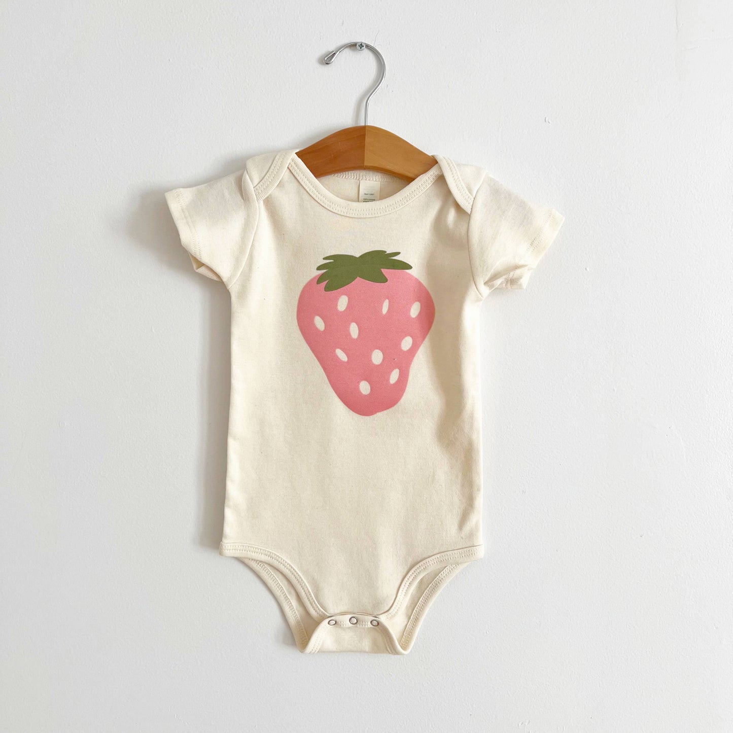 Strawberry Organic Bodysuit