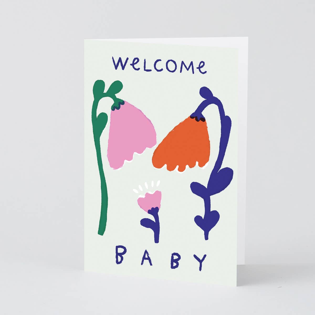 โWelcome Babyโ Greetings Card