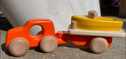 Car with Boat
